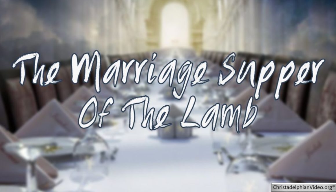 The Marriage Supper of the Lamb